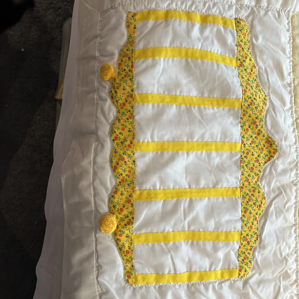 Handmade Baby Quilted Blanket - Picture 5 of 14